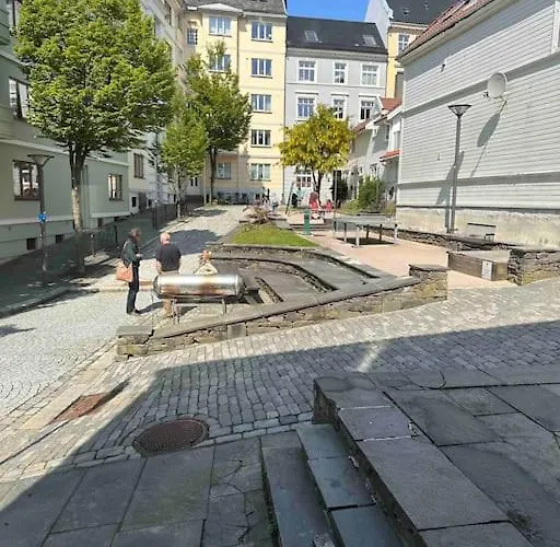 아파트 Koslig Leilighet I Bergens Smoroye *